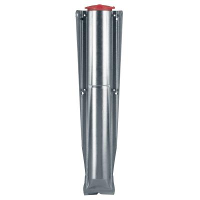 BRABANTIA - TIGE EN MÉTAL POUR PIED DE SÉCHOIR - BOUCHON EN PLASTIQUE NOIR - 35 MM