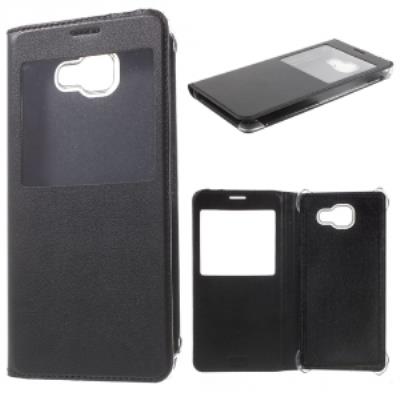 Etui Folio View ultra fin noir pour Samsung Galaxy A7-2016