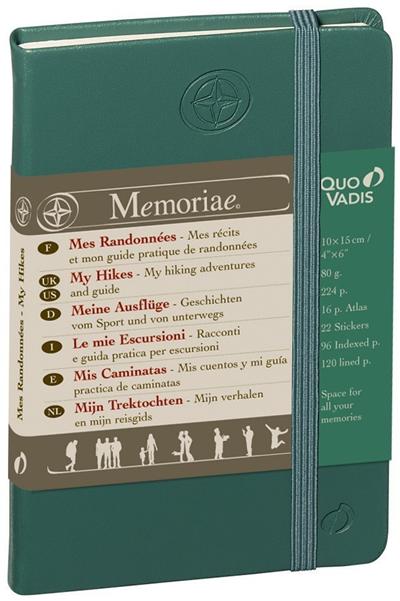 Carnet De Notes Emboîté Quo Vadis Memoriae Mes Randonnées