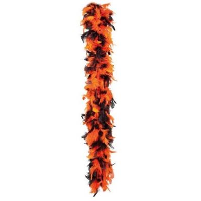 Boa Bicolore - Noir & Orange