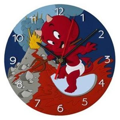 Hot Stuff - Horloge Bas relief - Surfeur