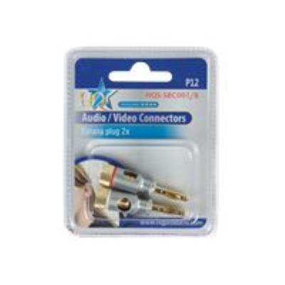 HQ Super Silver connecteur pour haut-parleur