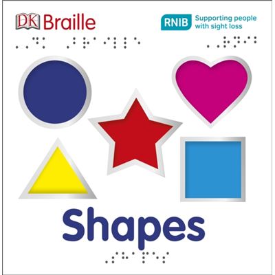 Dk Braille Shapes (Board Book)