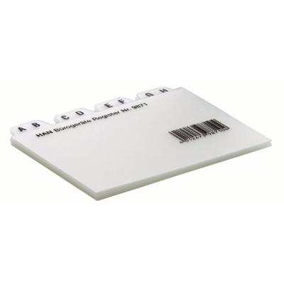 Han- fiches bristol & intercalaires - intercalaires pour fiche bristol, han 9871
