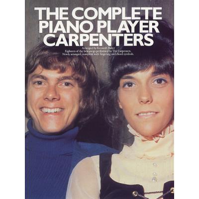 Partitions variété, pop, rock... MUSIC SALES CARPENTERS THE - THE COMPLETE PIANO PLAYER - PVG Piano voix guitare