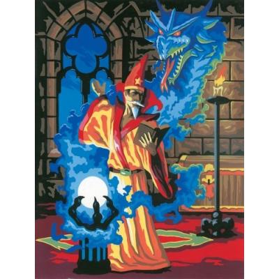 ROYAL & LANGNICKEL PJS14 PEINTURE D'APRÈS LES CHIFFRES TAILLE A4 SORCIER