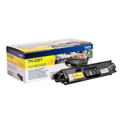 Brother TN326Y - geel - origineel - tonercartridge