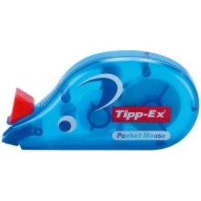 Tippex - 1 Roller De Correction Jetable Correction À Sec 4,2 Mm X 10 M - Pocket Mouse Tipp-Ex 8221361