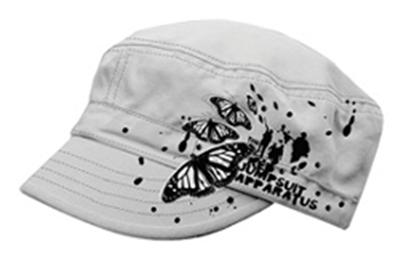 Red Jumpsuit Apparatus casquette cadet Butterflies Reversible
