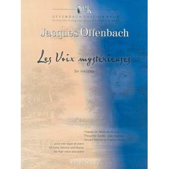 Partitions classique BOTE AND BOCK OFFENBACH JACQUES - LES VOIX MYSTERIEUSES - HIGH VOICE AND PIANO Voix solo, piano - 1