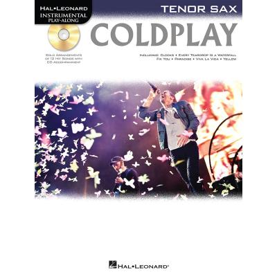 Partitions variété, pop, rock... HAL LEONARD INSTRUMENTAL PLAY ALONG - COLDPLAY TSAX + CD - FLUTE Vents
