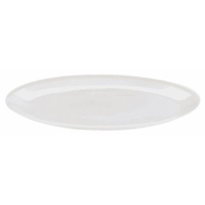 Assiette ronde plate porcelaine blanche 'A Table !' - ASA selection