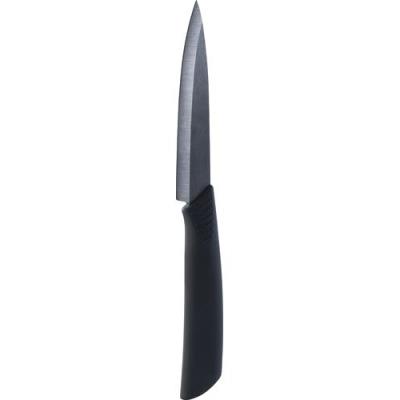 Couteau à fruit / légumes en céramique zircone noire - 10 cm