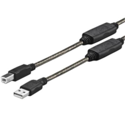 Usb 2.0 cable a - b m - m 20 m built - in amplifer profusion prousbab20