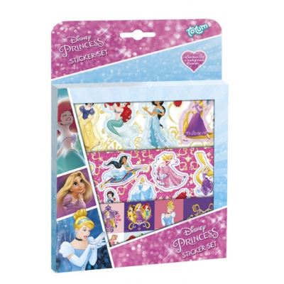set Disneyd'autocollants Princess 17,5 x 24,5 cm 3 feuilles