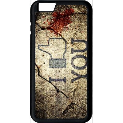 Coque apple iphone 6+ plus i like you grunge