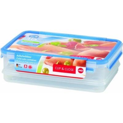 EMSA 508557 CLIP & CLOSE 3D PERFECT CLEAN BOÎTE ALIMENTAIRE 1,0 L / 1,65 L
