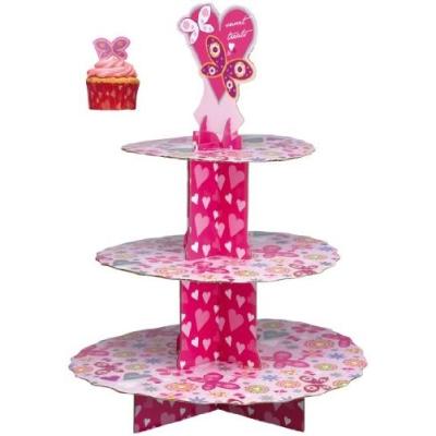 KITCHEN CRAFT SUPPORT PLIABLE POUR CUPCAKES COEUR