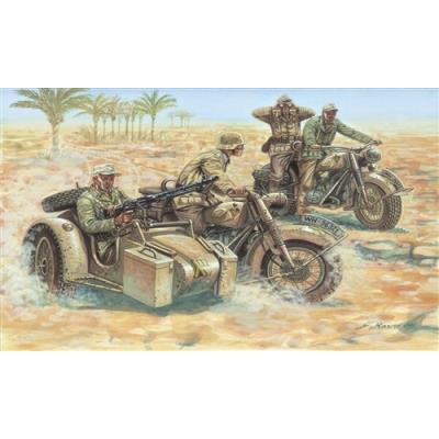 Motards Allemands 2ème Guerre Mondiale
