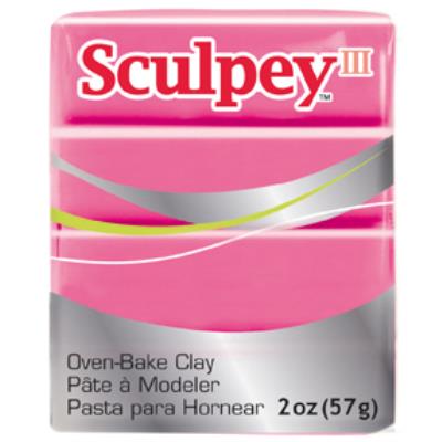 Pâte Sculpey III - Candy pink (rose)