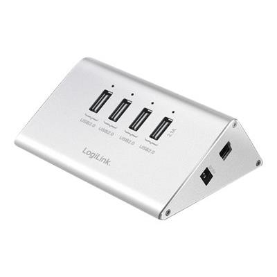 LogiLink - concentrateur (hub) - 4 ports