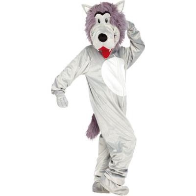 Costume de loup en fourrure synthétique