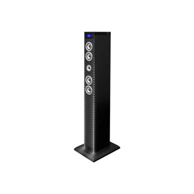 Bigben Multimedia Tower Light Equalizer - luidsprekerdock - with Android devices / Apple cradle - draadloos