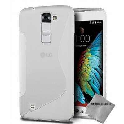 Housse etui coque pochette silicone gel fine pour LG K10 - TRANSPARENT