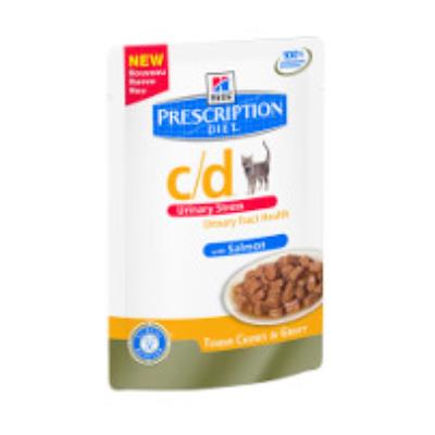 Comparer les prix de Hill's prescription diet - c/d urinary stress au saumon