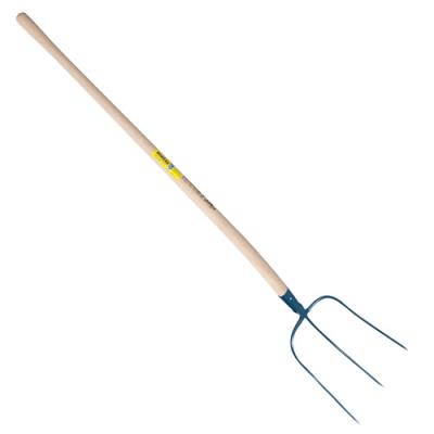 Outils Perrin Perrin - Fourche À Faner À Douille 3 Dents Manche Pomme - Image 3