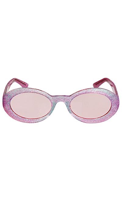 Lunettes Roses à Paillettes