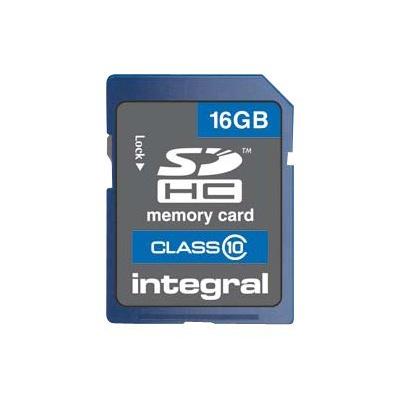 Integral - carte mémoire flash - 16 Go - SDHC