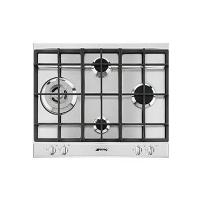 Smeg Selection P261XGH table de cuisson au gaz - 60 cm - inox - inox