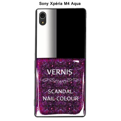 Coque Sony Xpéria M4 Aqua - Vernis Scandal