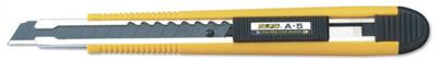 Cutter Olfa A5 lame noire PA2 sécable 9 mm