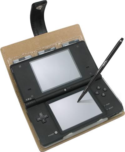 COQUE DE LUXE+STYLET NOIR DSI