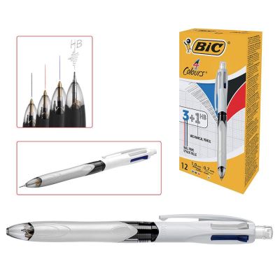 Stylo Bic 3 couleurs + portemines
