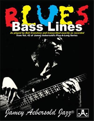 Blues Bass Lines Aebersold 42 By Cranshaw Bob + Cd