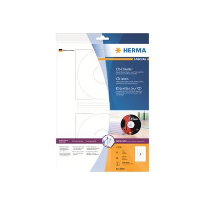 HERMA Special - CD/DVD-etiketten - 20 etiket(ten)