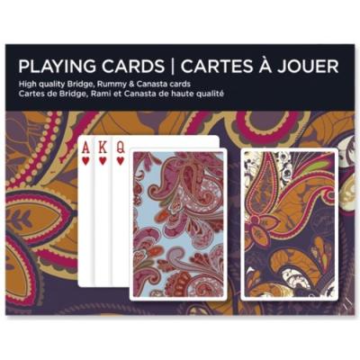 PIATNIK PAISLEY PLAYING CARDS DOUBLE DECK