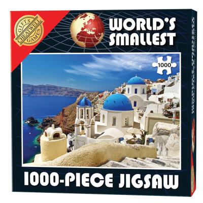 Puzzle 1000 Pièces le Plus Petit du Monde – Île Santorin, Grêce