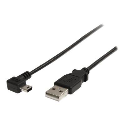 StarTech.com 3 ft Mini USB Cable - A to Right Angle Mini B - USB-kabel - 91 cm