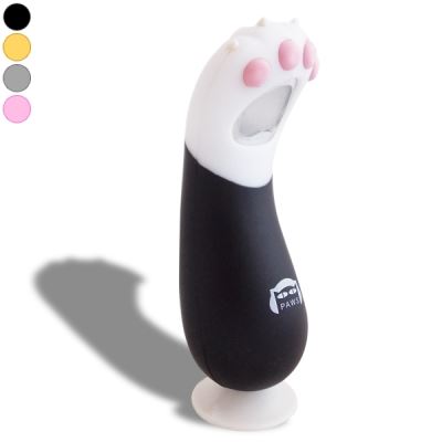 Ouvre-bouteille patte de chat décapsuleur jaune