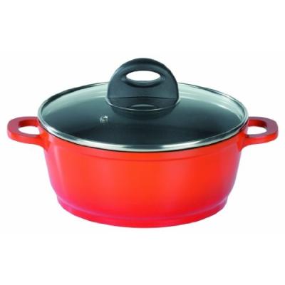 gsw gourmet 469166 faitout à induction avec couvercle en verre teinte orange 16 cm 1,4 l