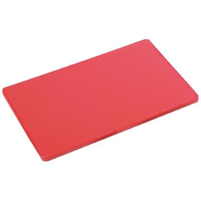 Kesper 30143 planche à découper pour viande plastique rouge 32,5 x 26,5 x 1,5 cm