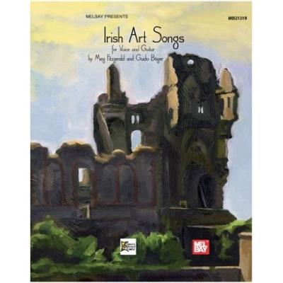 Partitions variété, pop, rock... MEL BAY FITZGERALD MEG - IRISH ART SONGS - VOICE Musique du monde