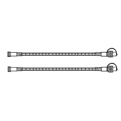 Best Season 491-30 System 24 Led Corde Lumineuse 28-L Lumière Blanche Chaude 2 X 1 M