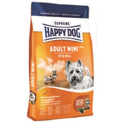 Croquettes happy dog supreme fit & well adult mini sac 4 kg