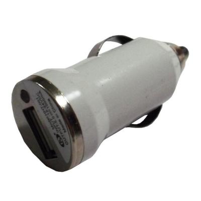 Chargeur de voiture USB Couleur Blanc