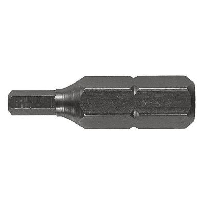 Lot De 3 Embouts De Vissage Extra-Dur pour Vis 6 Pans Creux Hex1.5 à Queue 6 Pans Mâle 1/4' Longueur 25Mm Bosch 2607001716